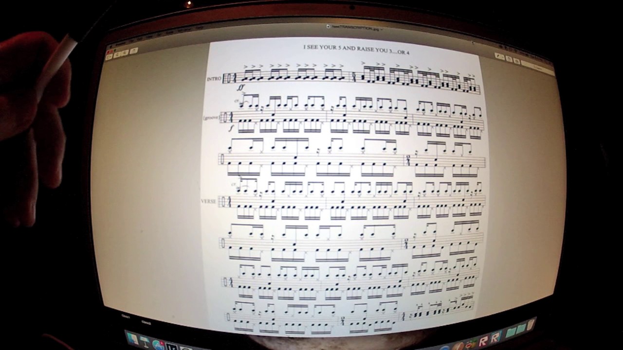 JASON GIANNI - explains groove for original song, "I See Your 5 and Raise You 3...or 4."