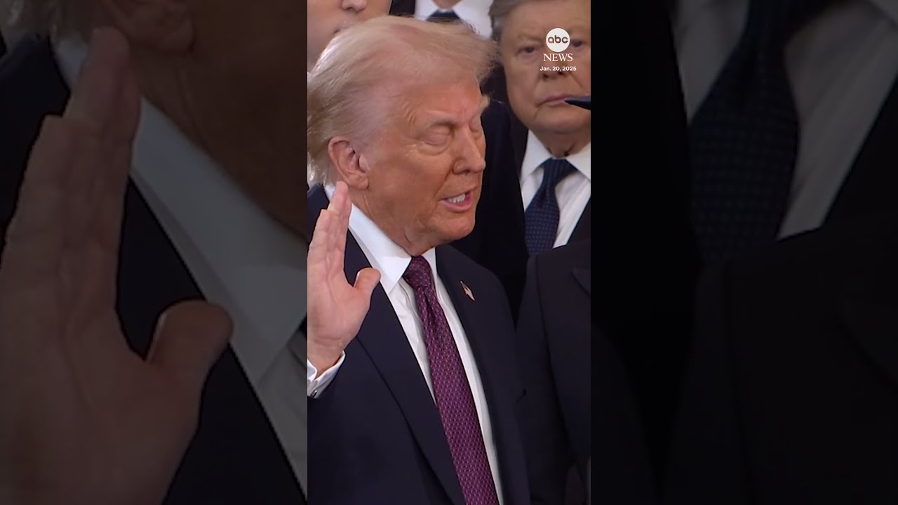 Donald Trump Is Sworn Into Office For A 2nd Term