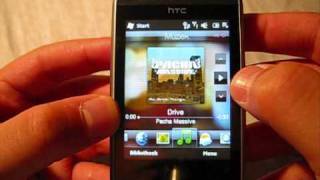 HTC Touch2 TouchFLO interface