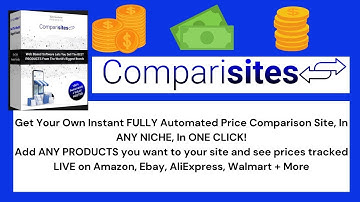 Comparisites OTO Review Demo | Bonus - Automated Live Price Comparison Site Builder