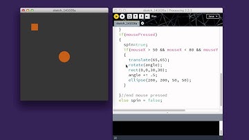 Processing: Push and Pop matrix