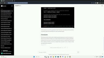 pytorch optimizer multiple parameters