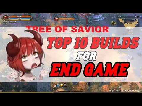 Top 10 Builds For End Game Tree Of Savior