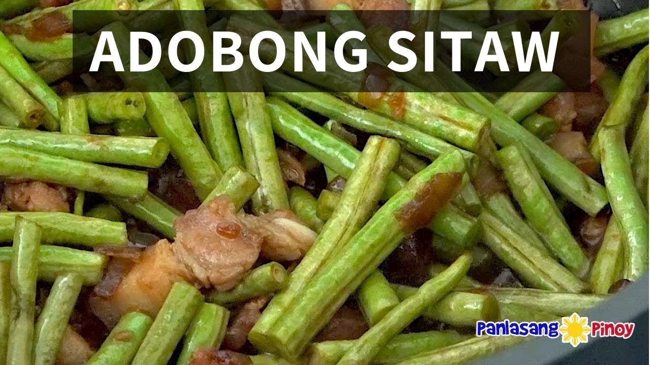 ⁣How to Cook Adobong Sitaw