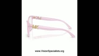 Michael Kors KarlieI MK4094U 3909 Eyeglasses Womens Dark Tortoise Pink 53mm  Milky Lilac4033  725125