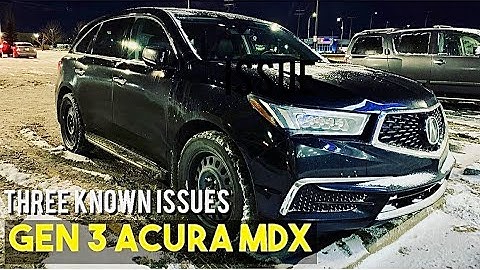 Gen 3 Acura MDX Top 3 Issues Noted So Far | 70,000 km A16 Service - Engine and Rear Diff Oil Change