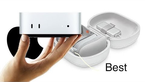 Mac Mini with Vision Pro