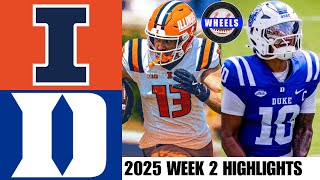 Illinois Vs Duke Highlights Week 2 2025 College Football Highlights