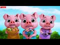 Three Little Pigs and Mr. Wolf's Big Sister Kahaniya | Hindi Stories for Children | Infobells