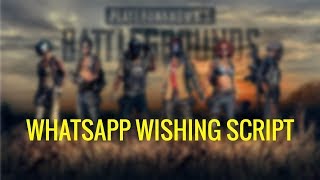 New Whatsapp wishing script For Free (PHP and Blogger) screenshot 1
