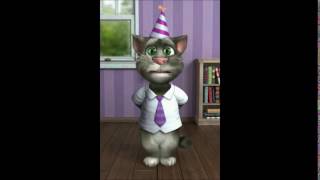 Talking Tom Cat Sings Happy Birthday To Tracy