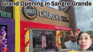 Church's Chicken & Rituals Grand Opening in Sangre Grande