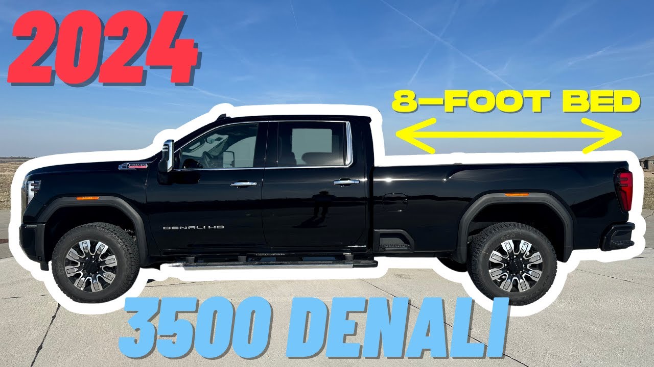 NEW 2024 GMC Sierra 3500 Denali LONG BOX YouTube