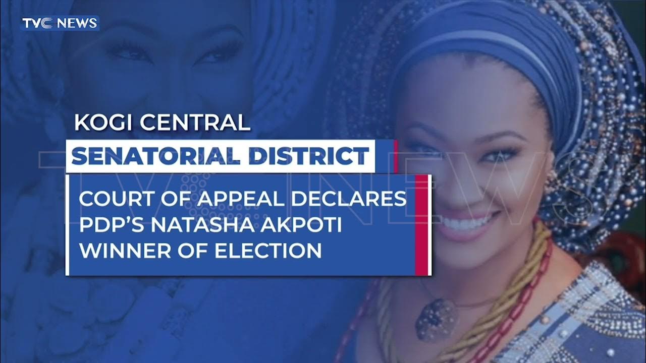 Court Of Appeal Declares PDP’s Natasha Akpoti Winner Of Kogi Central