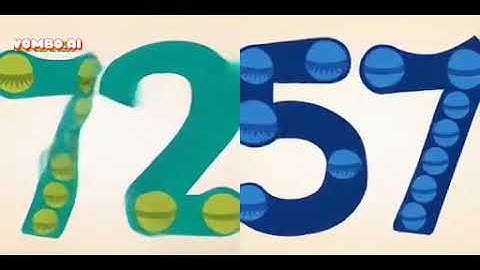 Endless Numbers 72 and 57 for CATA Letter M