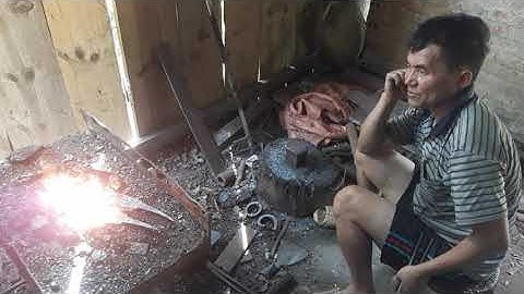 RÈN DAO MÈO THỦ CÔNG TỪ THÉP VÒNG BI NHẬT