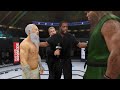 Old Bruce Lee vs. Basajaun - EA Sports UFC 4 - Crazy Rematch 👊🤪