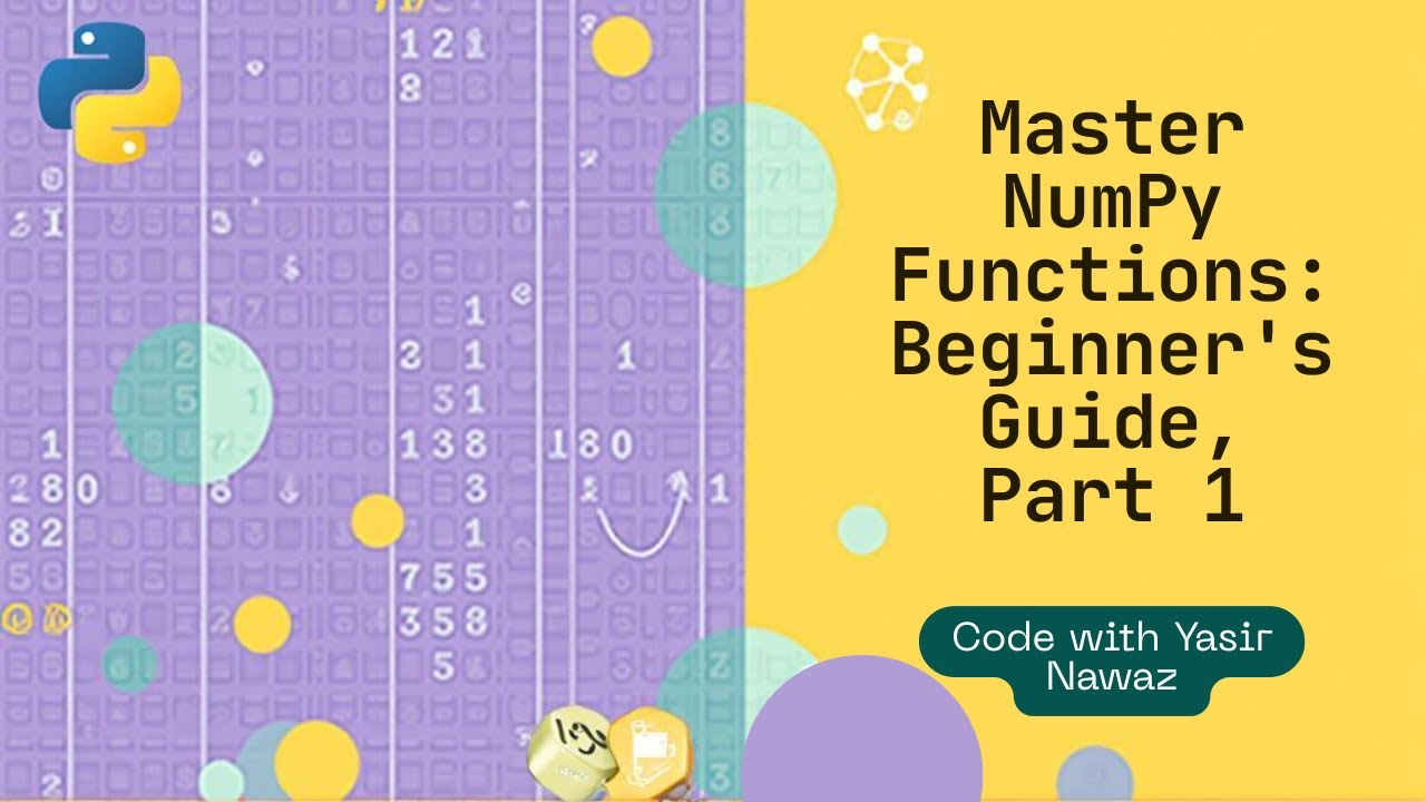 NumPy Functions Part 1 | Slicing, Reshaping, Flatten & Random in Python