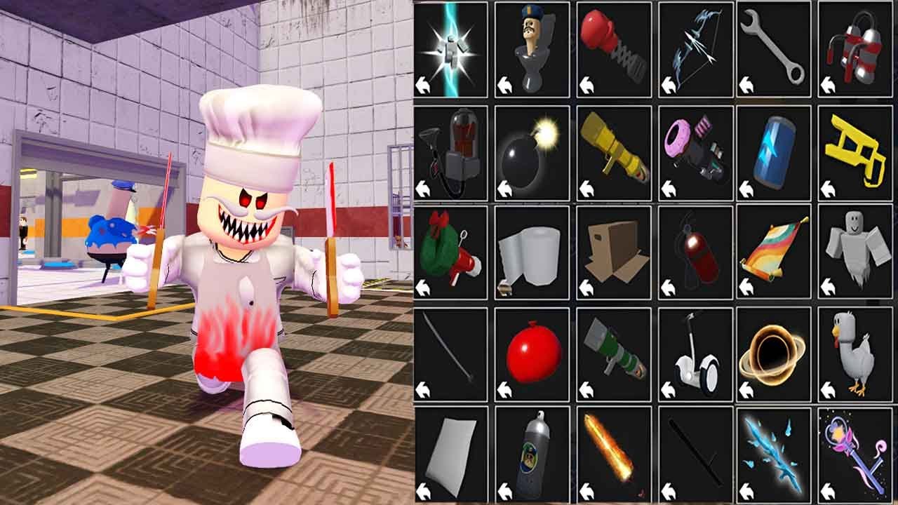 BARRY EXE PRISON RUN! FIRST PERSON OBBY GAMEPLAY!