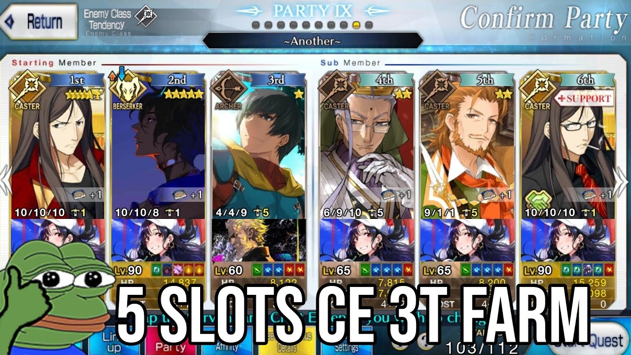 [FGO NA] Gilfest 2021 Day 1 Lottery 3T Party