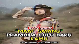 STORY WA ANAK PRAMUKA