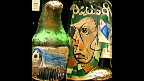 CLIP+VQGAN (Text-to-Image): beer bottle by pic****o