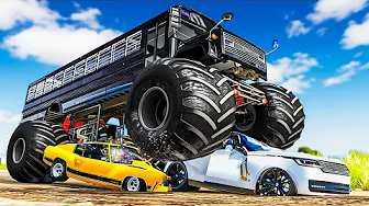 Monster Truck Rampage - Beamng drive