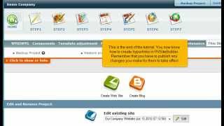 RvSiteBuilder 4 Creating Hyperlink