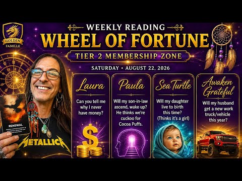 Wheel Of Fortune, Tier 2 💛 Aug 22nd ❤️