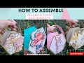 How to assemble hexagon purse box by andrinas kreations llc