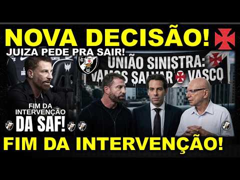POR ESSA NINGUÉM ESPERAVA! NOVA DECISÃO II JUIZA PEDE PRA SAIR II FIM DA INTERVENÇÃO E NOVO RELATOR