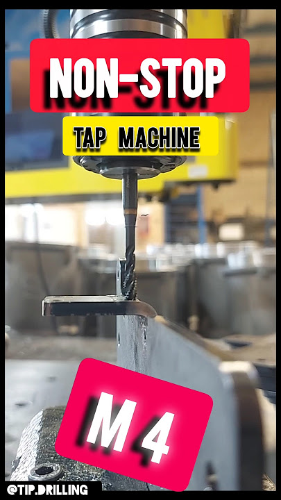 M4 Tap Without Breaking! 🔩 Pro Trick for Clean Tapping on Metal Plate 💥 #tapping #drilling #m4 #cnc