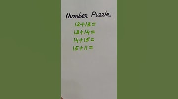 Number Puzzle #puzzle #number #genius #short#ytshort