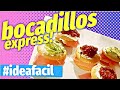 bocadillos con galletas crackers (crackets, ritz etc.) | FACIL Y DELICIOSOS!