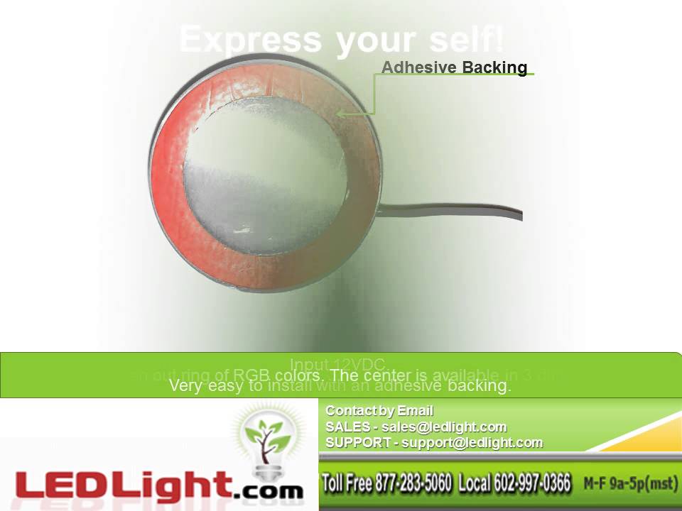 Decorative LED Light Puck 85647