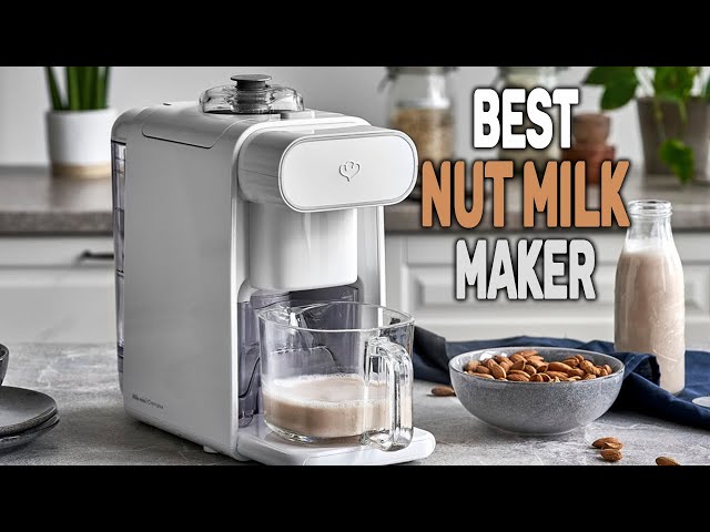9 Best Nut Milk Makers for Creamy, Homemade Non-Dairy Drinks: Nutr, Almond  Cow, Chefwave