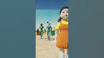 Siren Head Playing Squid GAME
