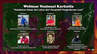 Webinar Nasional Karhutla "Kebakaran Hutan dan Lahan dari Perspektif Penginderaan Jauh"