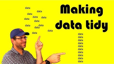 Getting a hopelessly messy data frame tidy: Tidying data with the dplyr and data.table (CC047)