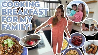 COOKING BREAKFAST FOR MY FAMILY! | Love Angeline Quinto