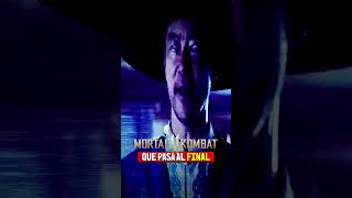 ¿ESCENA POST CREDITOS MORTAL KOMBAT 2? 💥 FINAL EXPLICADO DE MORTAL KOMBAT 2