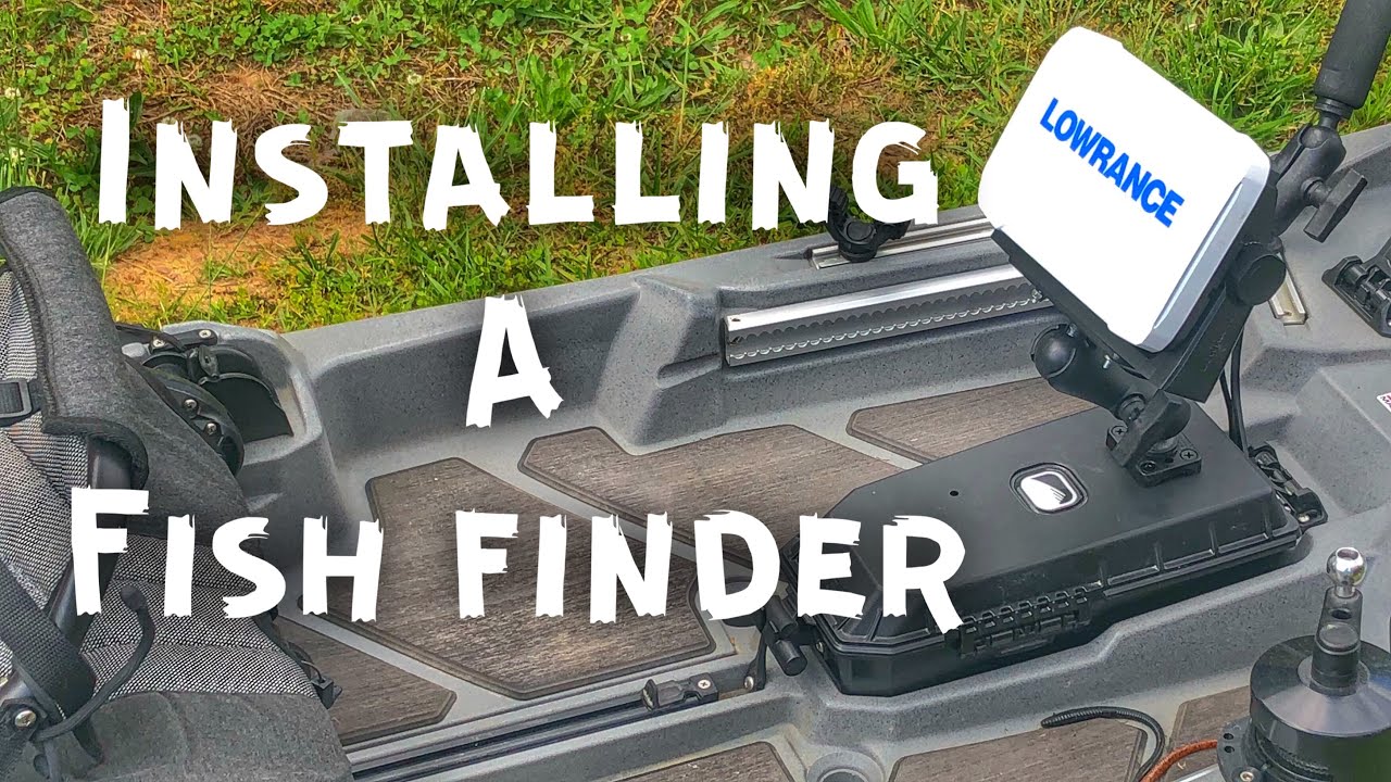 How Do I Mount My Fish Finder On My Kayak This Question Comes Up A Lot So I Grabbed The Dry Pack Out Of My Bonafid Kayak Fish Finder Kayak Fishing