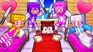 MY CRAZY FAN GIRLS Invited Me To A Sleepover... (Minecraft)