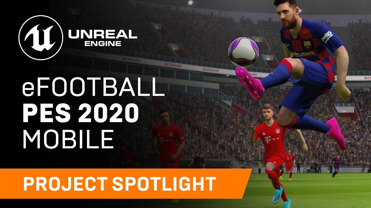 Unreal Engine スポットライト コナミの Efootball ウイニングイレブン モバイル Unreal Engine