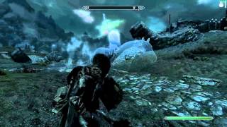 Skyrim - Headless Horseman gallops by