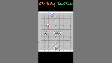 Cờ Tướng Tàn Cuộc : Trường Hợp 1 Xe Thắng 3 Chốt #Shorts
