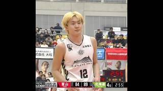 #市場脩斗 誕生日に16得点の大活躍で勝利に貢献