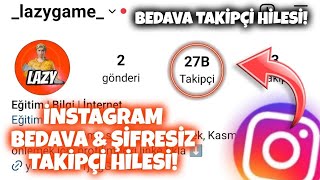 1 DAKİKADA 10K TAKİPÇİ | ŞİFRESİZ & ÜCRETSİZ İNSTAGRAM TAKİPÇİ HİLESİ