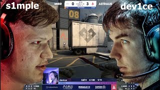 Information S1mple vs Dev1ce 👊 LIVE | Who's first Guide