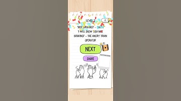 Brain Test 2 Joe and Smith part 2 Level 7 // They must take a train to get to the factory.